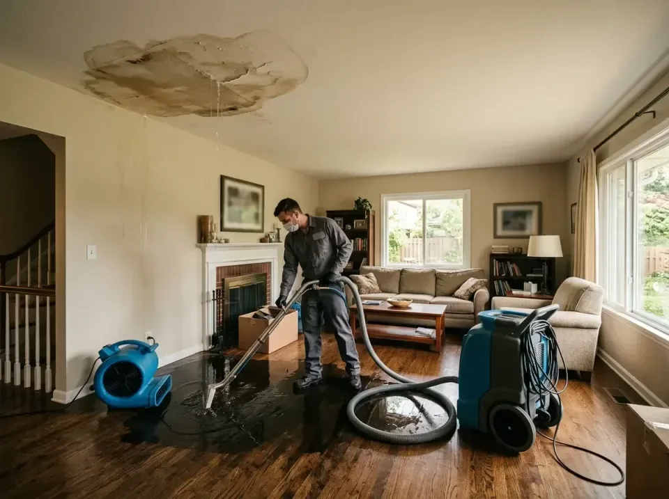attic-pipe-burst-ceiling-drip-008 — frequently asked questions, Water Damage Restoration & Carpet Care in East Falmouth, MA